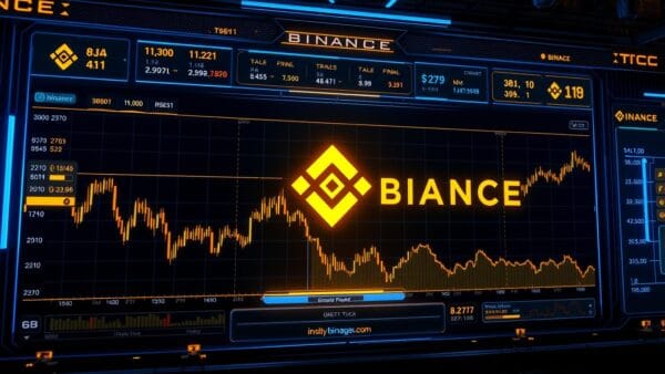 Binance cryptocurrency exchange platform