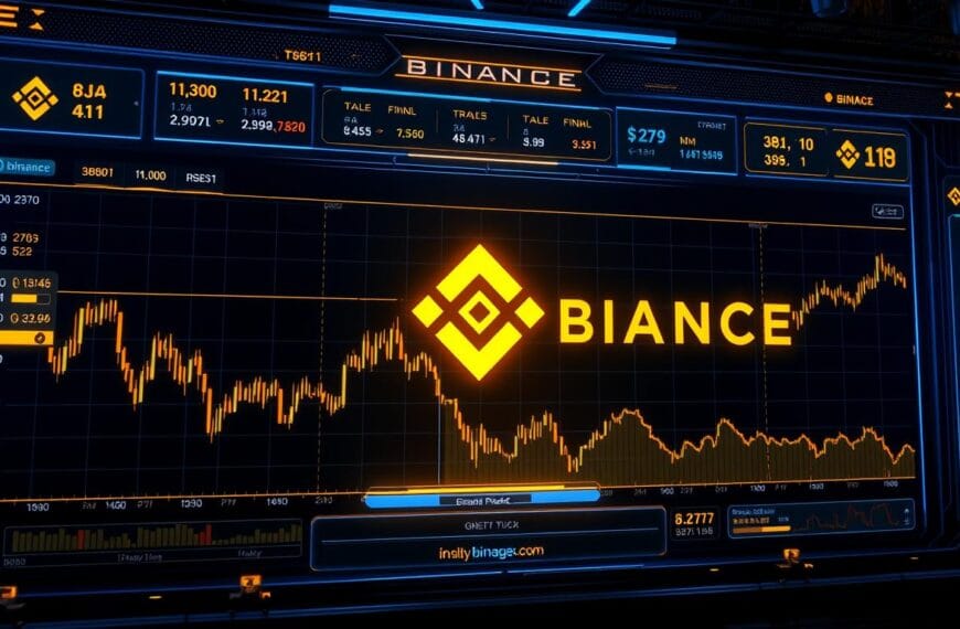 Binance cryptocurrency exchange platform